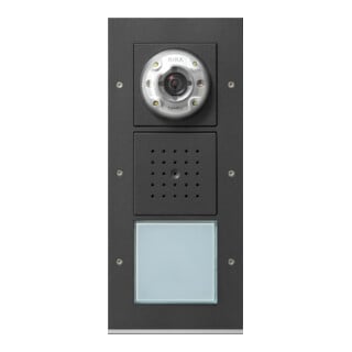 Gira Station de porte AP 1 poste anthracite 126967