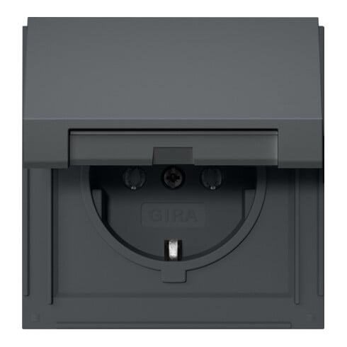 Gira Steckdose KD TX-44 Anthrazit