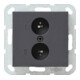 Gira Stereo-Steckdose anth System55 040228