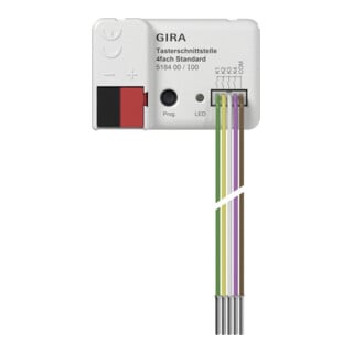 Gira Tasterschnittstelle 4fach KNX Secure 518400