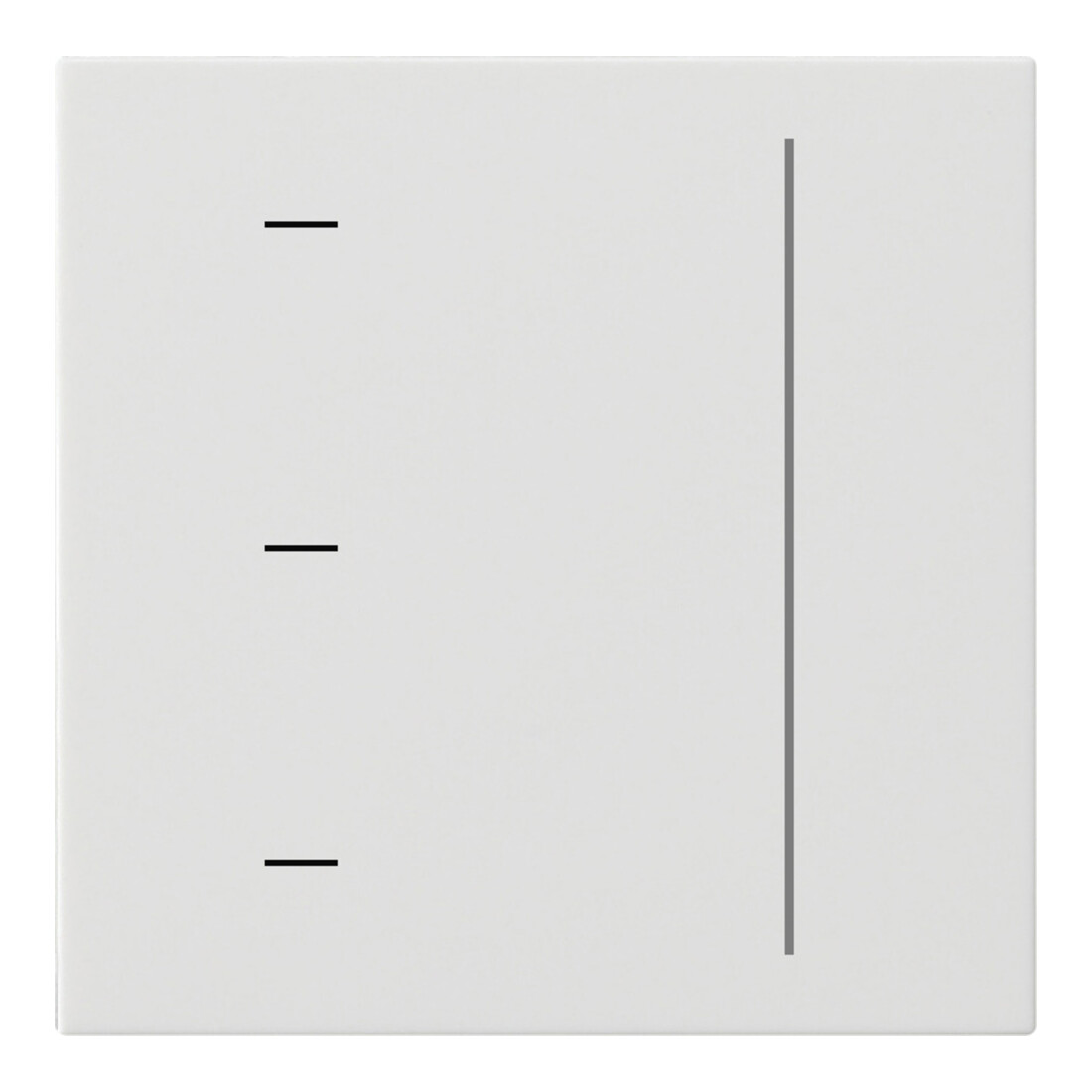 Gira Touchaufsatz S3000 blanc pur 536503