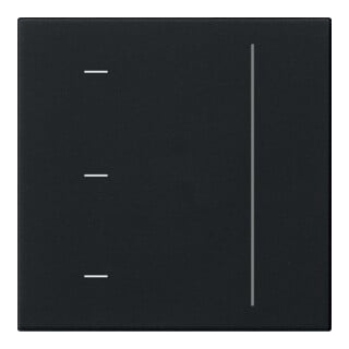 Gira Touchaufsatz S3000 Schwarz 5365005