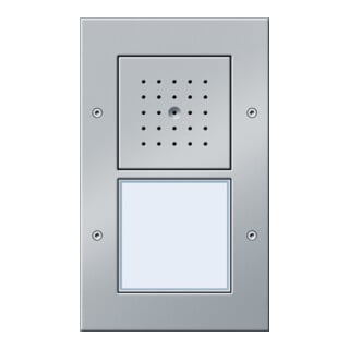 Gira Türstation AP 1fach alu 126665