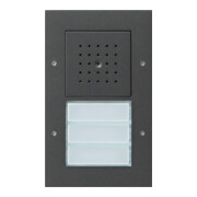 Gira Türstation AP 3fach anthrazit 126767-1