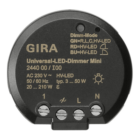 Gira Uni-LED-Dimmer Mini 244000