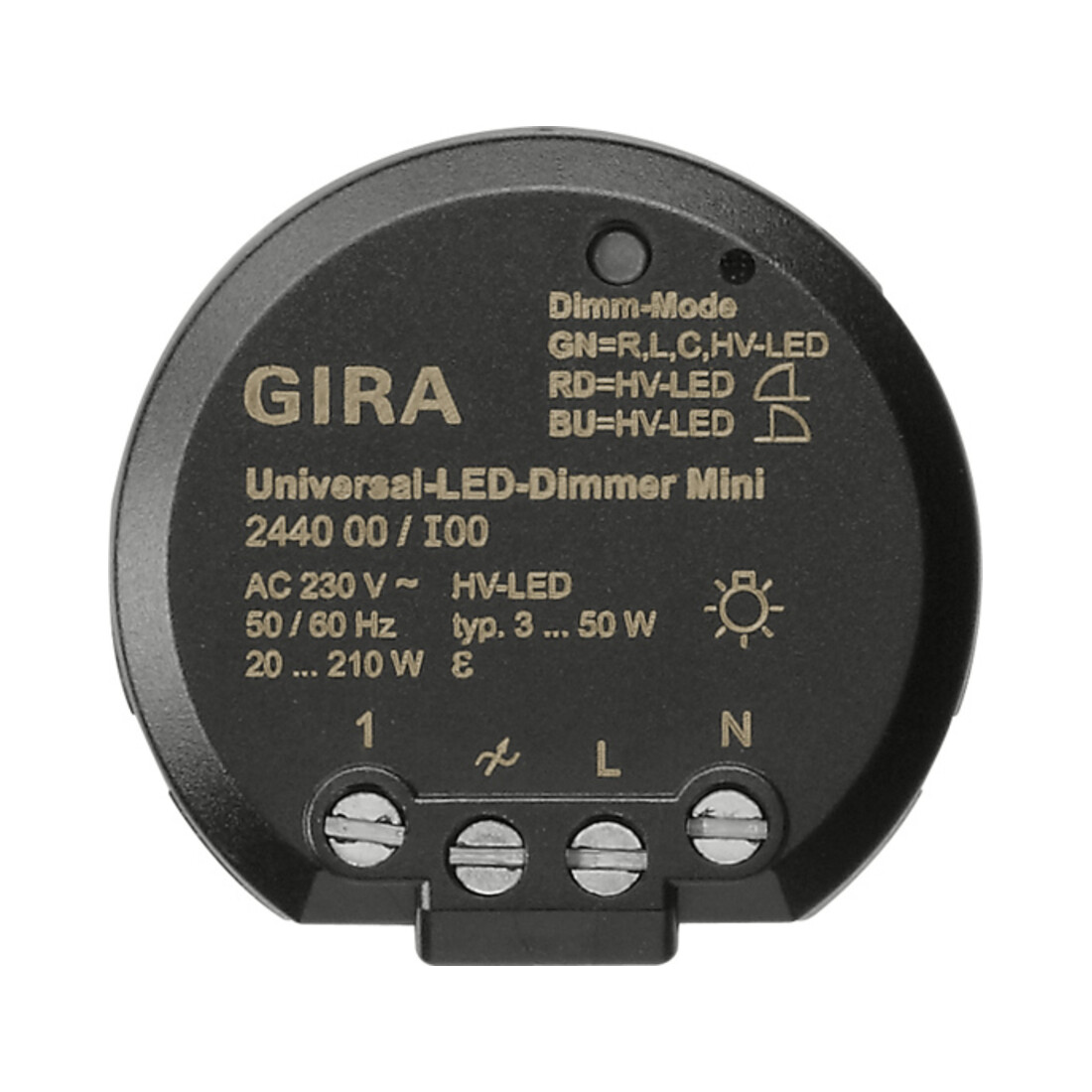 Gira Uni-LED-Dimmer Mini 244000