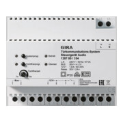 Gira Unité de commande audio bus, REG, 6 modules 128700-1