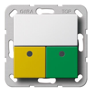 Gira Unité de service pour chambre d’astreinte Kit d’appel d’urgence System 55 291503