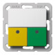 Gira Unité de service pour chambre d’astreinte Kit d’appel d’urgence System 55 291503