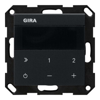 Gira Unterputz-Radio IP 2320005 Schwarz matt