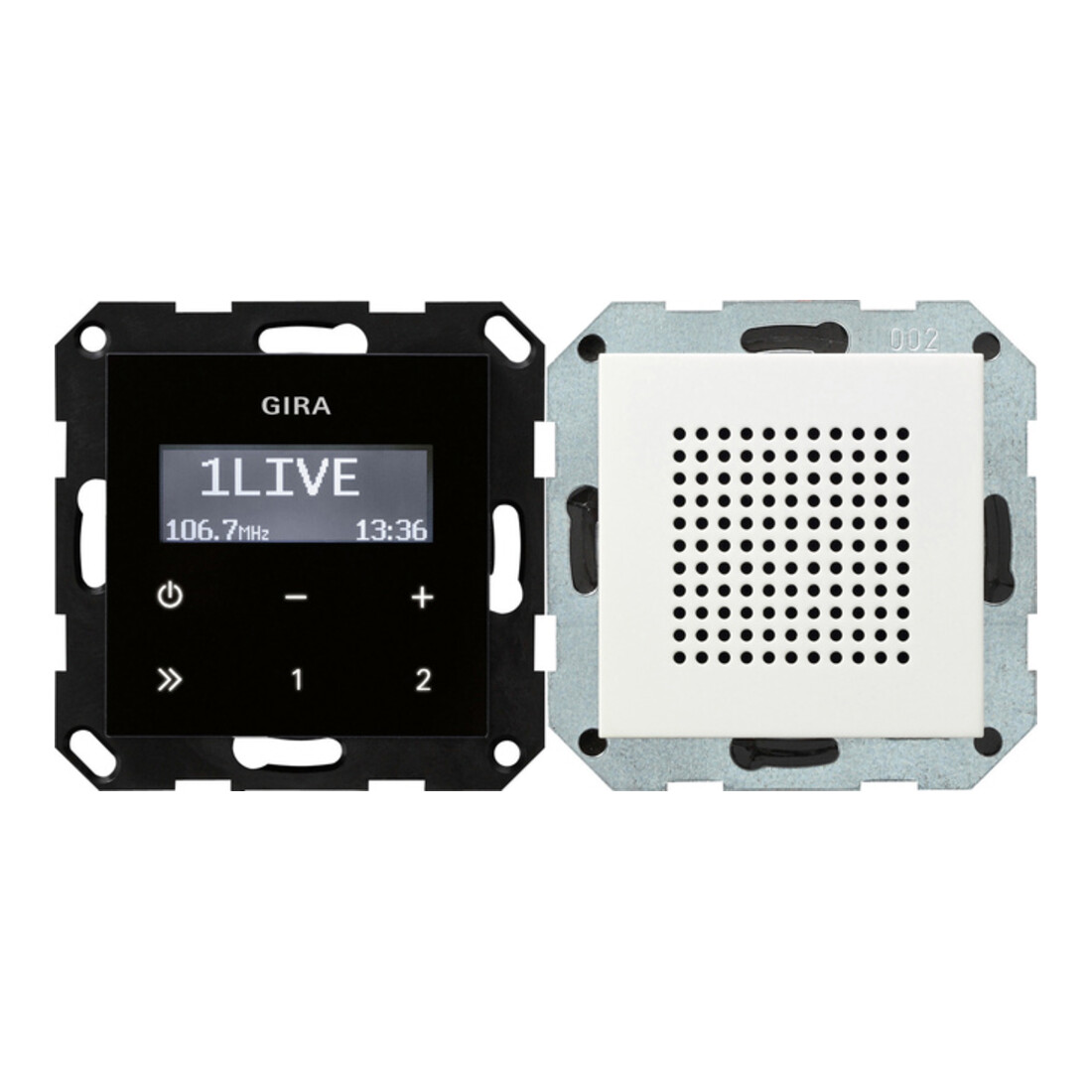 Gira Unterputz-Radio RDS System 55 rws 228003