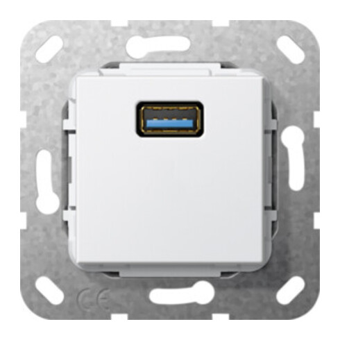 Gira UP Tragring USB A rws Kabelpeitsche 568303