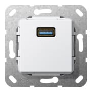 Gira UP Tragring USB A rws Kabelpeitsche 568303