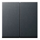 Gira Wippe Serienschalter IP44 System 55 anthrazit 026628-1