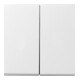 Gira Wippe Serienschalter IP44 System 55 reinweiß g 026603-1