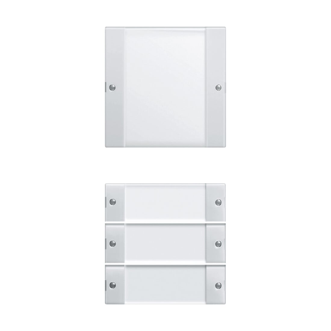 Gira Wippenset 4-fach rws/gl 213403