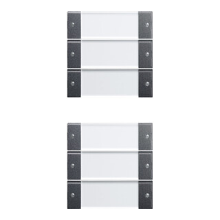 Gira Wippenset 6-fach anth 213628