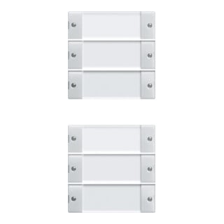 Gira Wippenset 6-fach rws/gl 213603