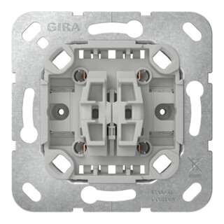 Gira Wipptaster Wechsler 2fach Einsatz 387500