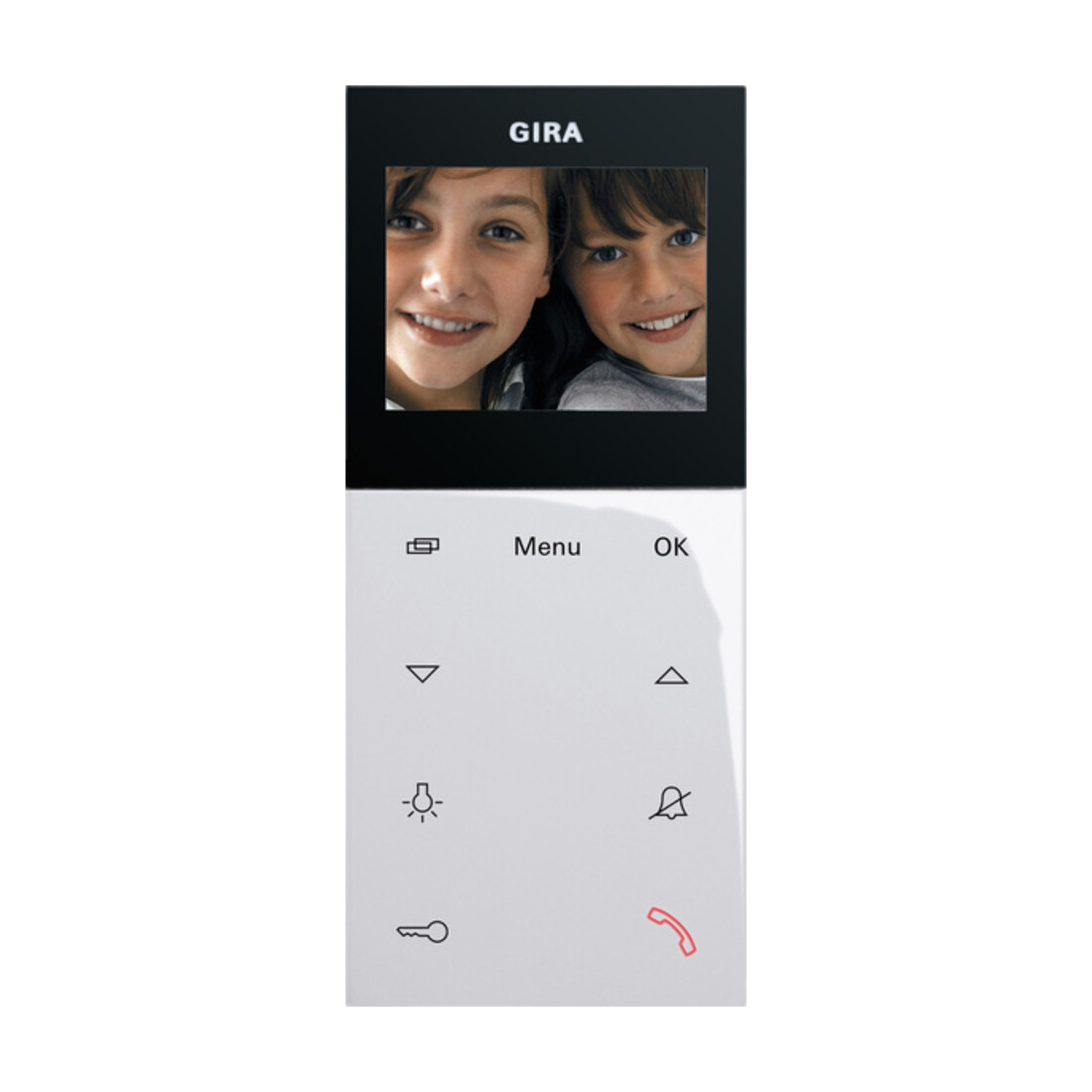 Gira Wohnungsstation Video AP Plus reinweiß 123903
