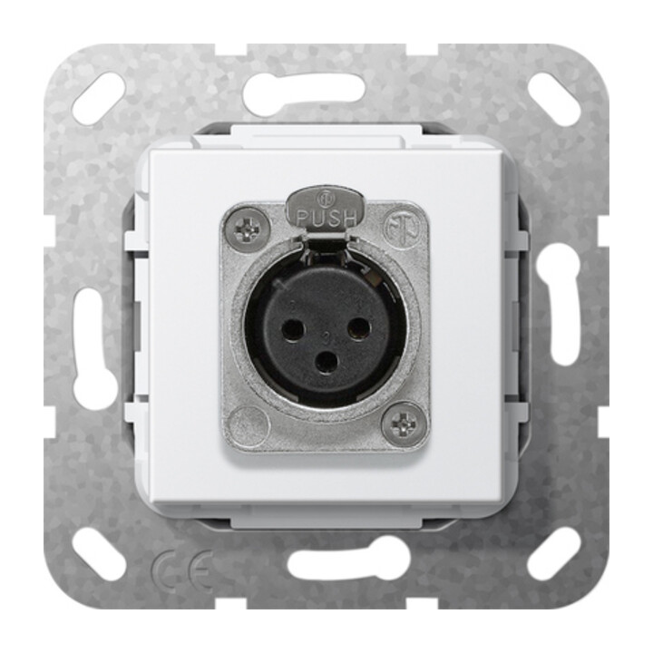 Gira XLR Buchse D Serie rws 566703