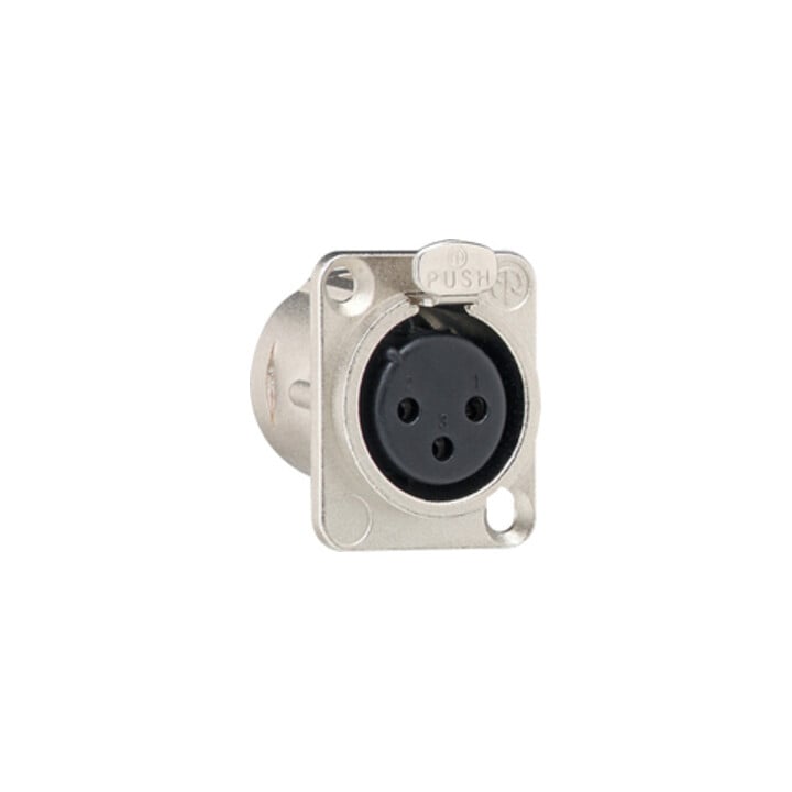 Gira XLR Flanschbuchse 3-Pol-D 003600