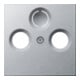 Gira Zentralplatte Antenne alu System55 086926