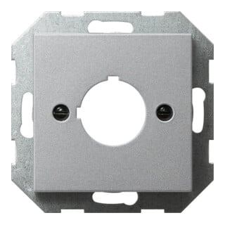 Gira Zentralplatte System55 027226 22,5mm alu