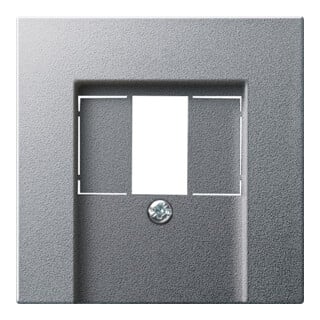 Gira Zentralplatte TAE alu System55 027626