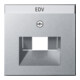 Gira Zentralplatte UAE/IAE alu m.Schriftf.,System55 028426