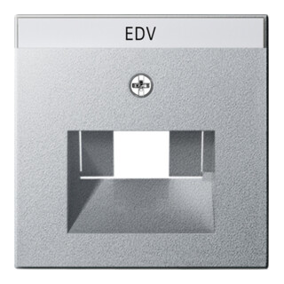 Gira Zentralplatte UAE/IAE alu m.Schriftf.,System55 028426