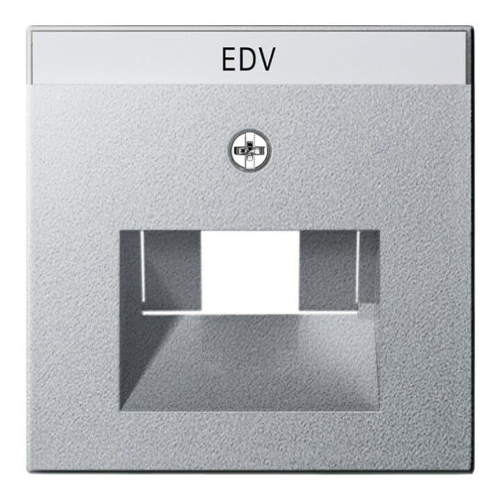 Gira Zentralplatte UAE/IAE alu m.Schriftf.,System55 028426
