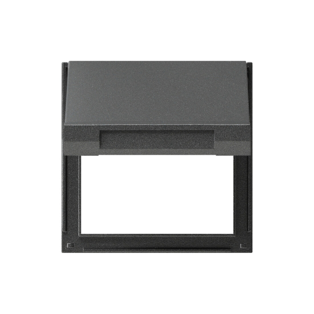 Gira Zwischenplatte anth m.Klappd., TX44 065467
