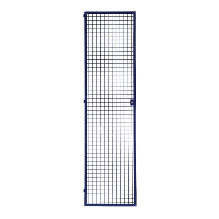 Gittertür LOGS 240 H1970xB540mm blau RAL 5022 abschl.LOGS
