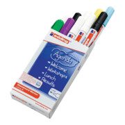 Glasboardmarker 90 farbig sortiert Strich-B.2-3mm Rundspitze EDDING-1