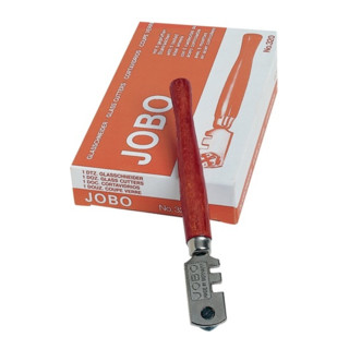 Glasschneider Jobo® f.Glasdicken v.3-6mm rundes H-Heft SILBERSCHNITT