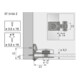 Glastürscharnier ET 5150 Z (zusätzlich erforderlich für Türhöhe 1000 mm)-4