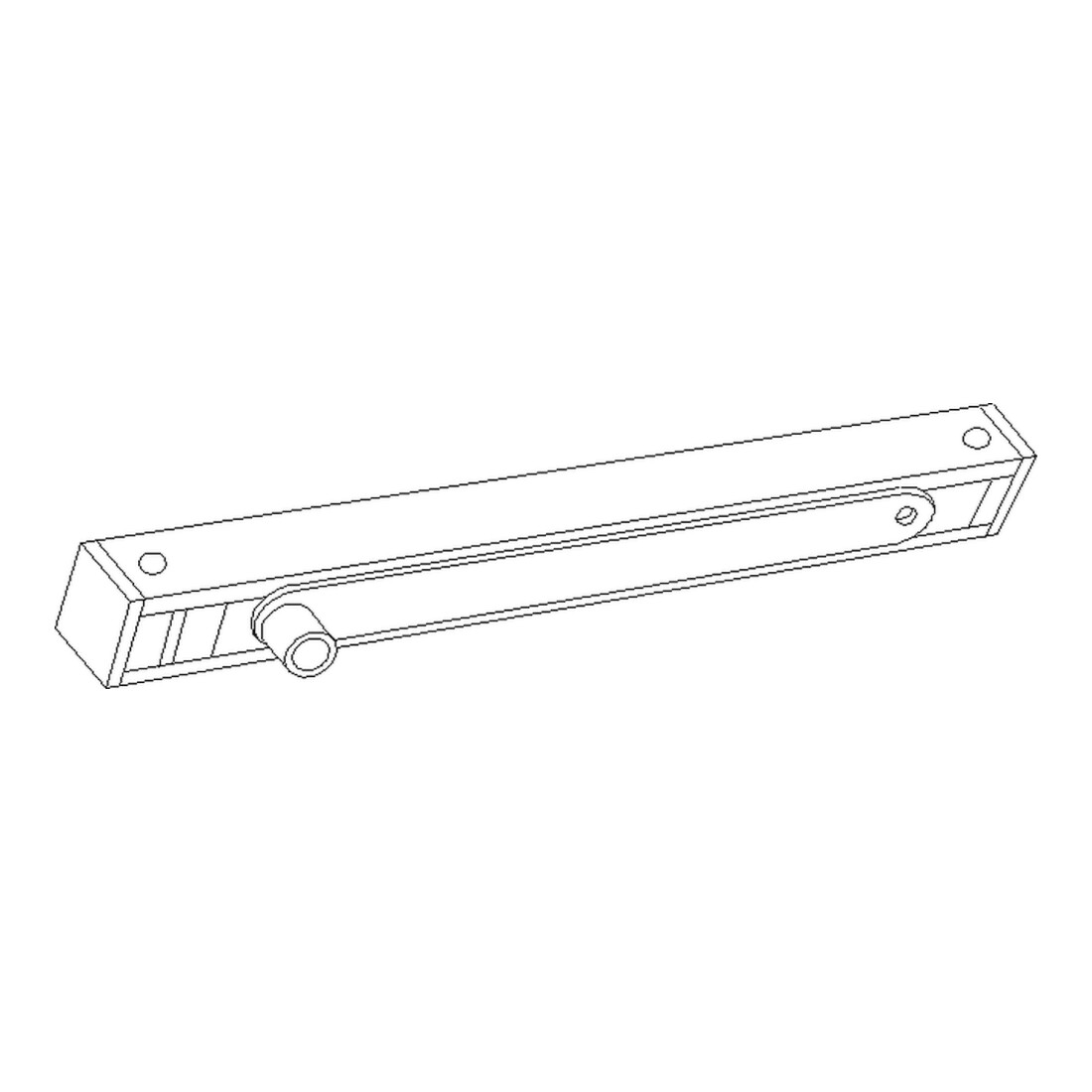 Gleitsch.ECline BG f.TS 5000 L ECline silber mech.GEZE