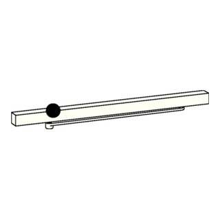 Gleitsch.G-EMF f.TS 93 silber e-mech.DORMA