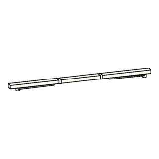 Gleitsch. GSR/VL f. TS 93 B silber Bands. mech. DORMA