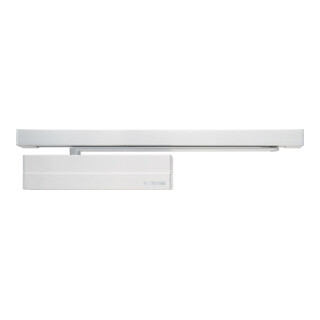 Gleitschienentürschließerset DC 700/ G 195 weiß 9016 EN 3-6 Normalausführung