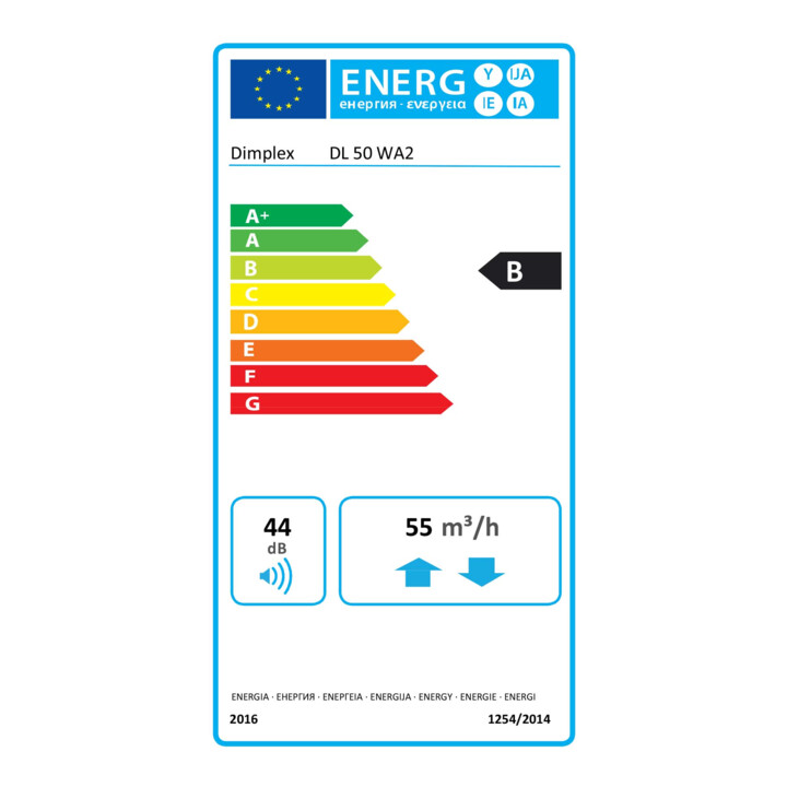 Glen Dimplex Ventilateur A avec façade intérieure DL 50 WA2