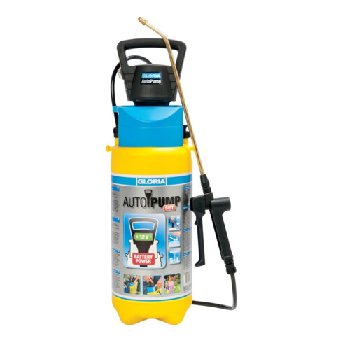 GLORIA easy Spray set 5l appareil avec compresseur à batterie