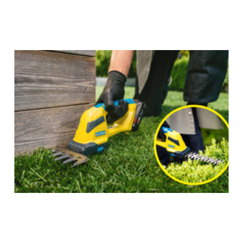 GLORIA Gras- und Strauchschere FineCut Compact 18V ohne Akku o.Ladegerät