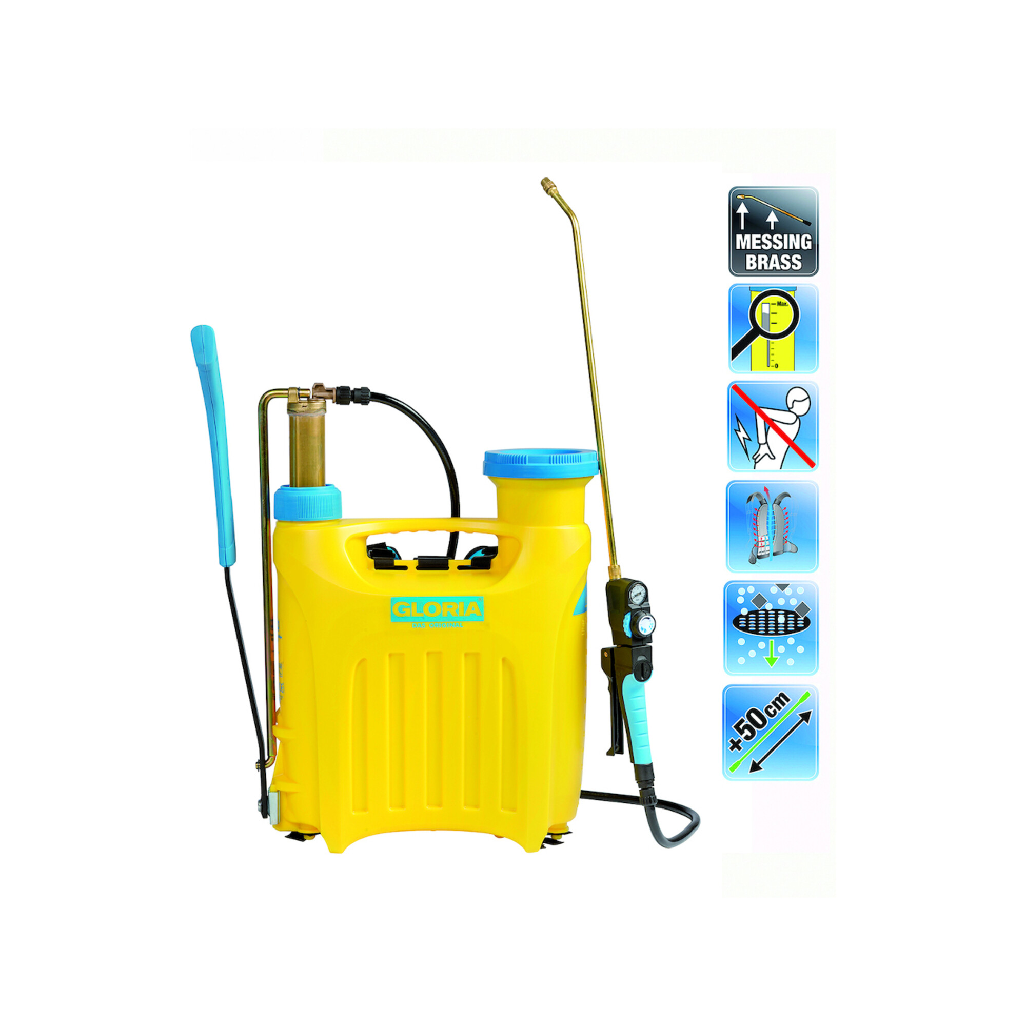GLORIA Kolbenrueckenspruehgeraet pro 1300 13l