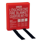 Gloria Löschdecke L.1800xB.1200mm in stabiler Hardbox