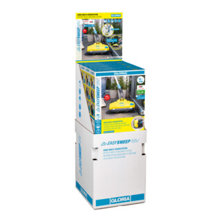 GLORIA Multi-veegmachine EasySweep 18V met accu-set