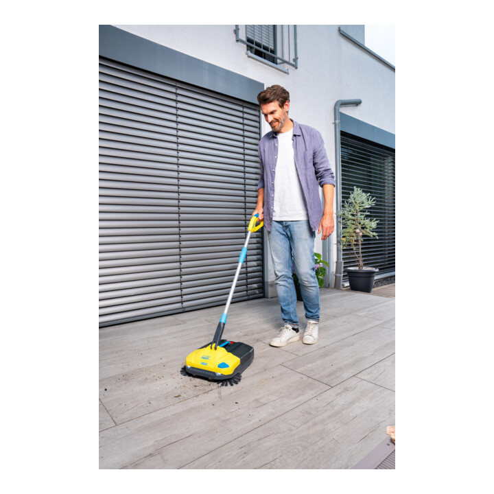 GLORIA Multi-veegmachine EasySweep 18V met accu-set