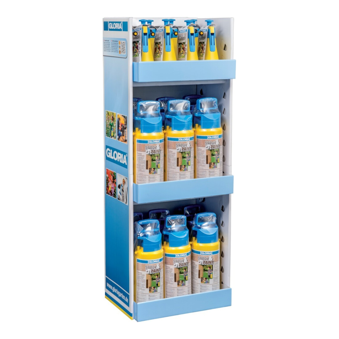GLORIA Présentoir mixte Spray+Peinture