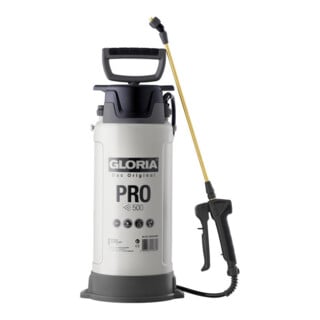 GLORIA Profi-pulvérisateur à pression PRO 500 résistant à l'huile 5,0 L